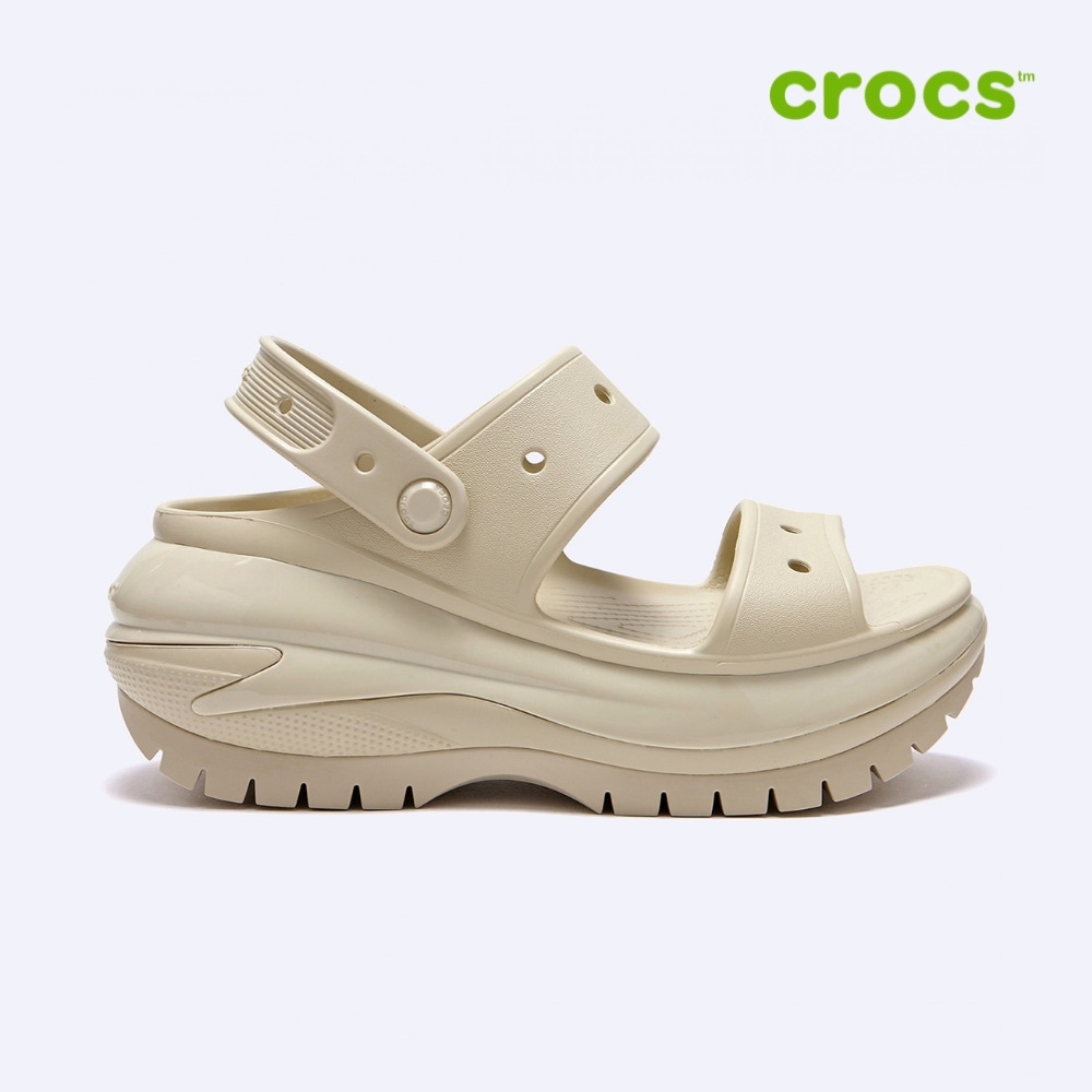 Crocs Women’s Classic Platform Sandal in Cream